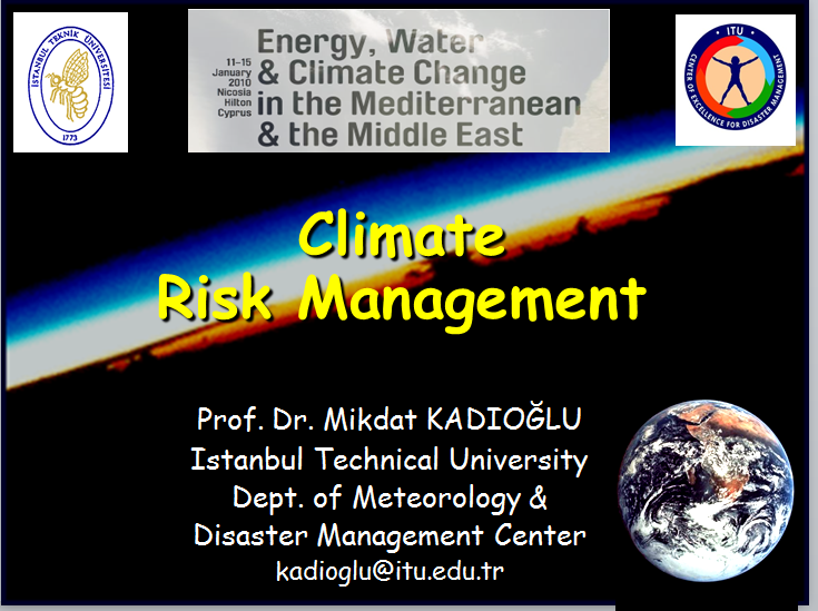 Climate Risk Management